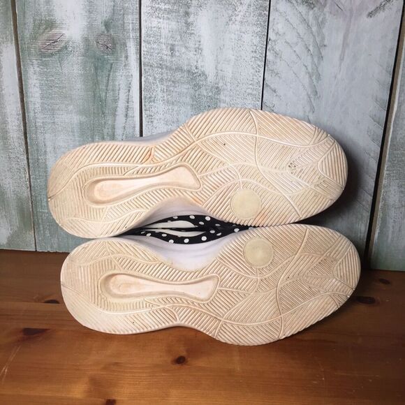 Nike Hyperfr3sh Premium Polka Dot Mens Shoes Size 8.5 Sneaker Black White 805898 - Picture 8 of 10